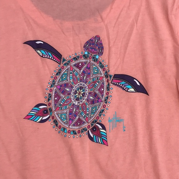 Guy Harvey Turtle tshirt - Picture 3 of 5